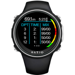 שעון מחשב צלילה +iDive COLOR Tech