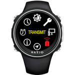 ⁦שעון מחשב צלילה iDive COLOR Deep⁩ – תמונה ⁦4⁩