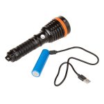 ⁦פנס צלילה TecLine Zoom - שחור⁩ – תמונה ⁦2⁩