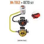 וסת צלילה דרגה ראשונה + שתי דרגות שניות - R4 TEC2 + OCTO